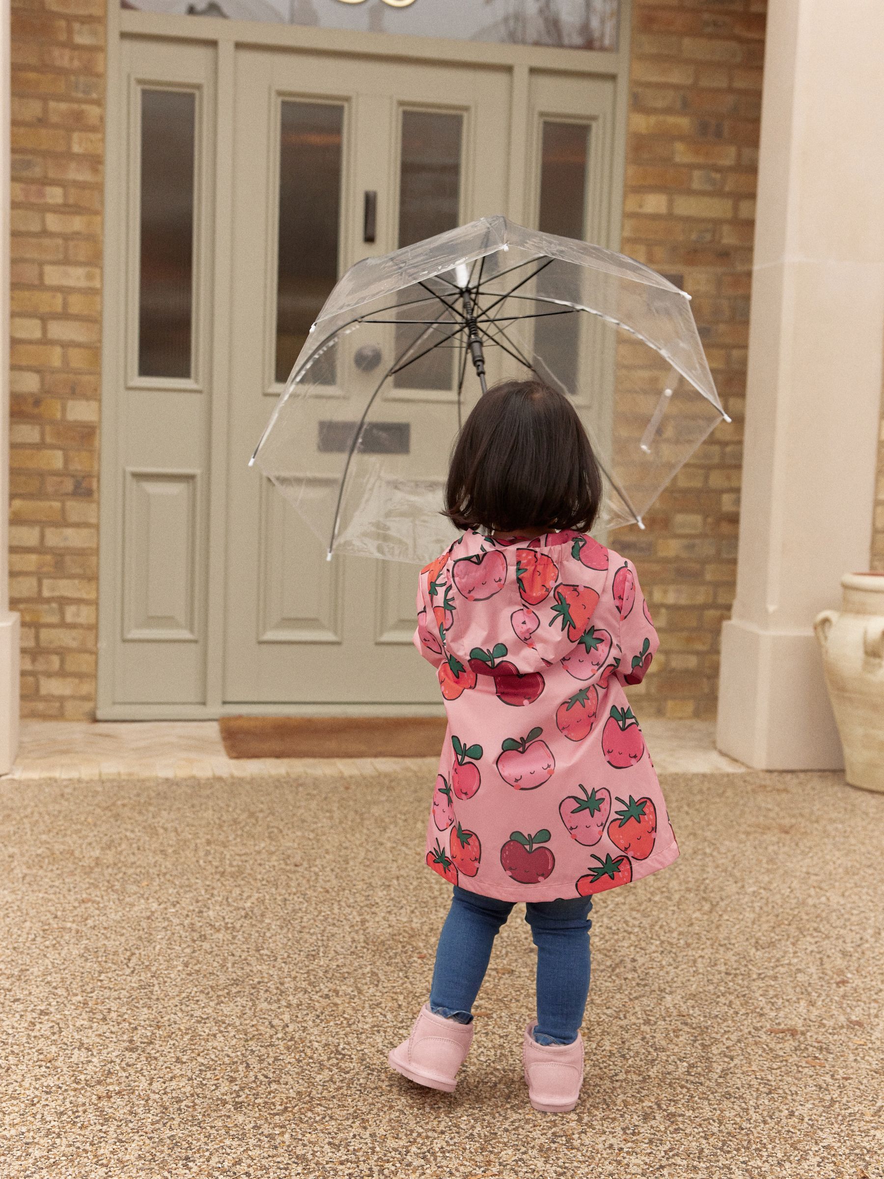 Buy Pink Strawberry/Apple Shower Resistant Cagoule Jacket