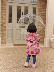 Pink Strawberry/Apple Shower Resistant Cagoule Jacket (3mths-7yrs) - Image 3 of 9