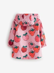 Pink Strawberry/Apple Shower Resistant Cagoule Jacket (3mths-7yrs) - Image 7 of 9