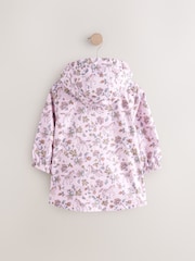 Pink Floral Unicorn Shower Resistant Cagoule Jacket (3mths-7yrs) - Image 7 of 10