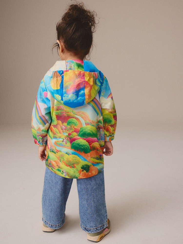 Rainbow Scene Shower Resistant Cagoule Jacket (3mths-7yrs) - Image 3 of 10