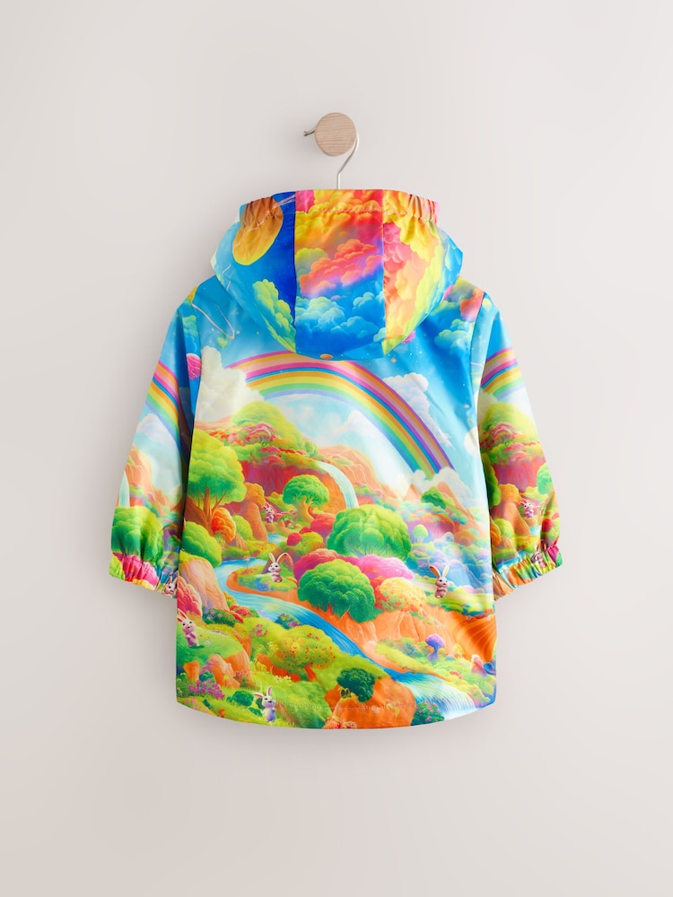 Rainbow Scene Shower Resistant Cagoule Jacket (3mths-7yrs) - Image 6 of 10