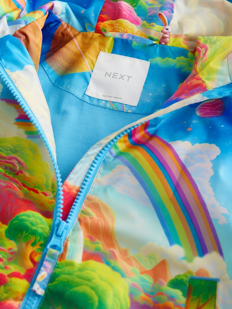 Rainbow Scene Shower Resistant Cagoule Jacket (3mths-7yrs) - Image 9 of 10