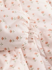 Multi Ecru Cream Shower Resistant Printed Padded Coat (3mths-7yrs) - Image 10 of 10