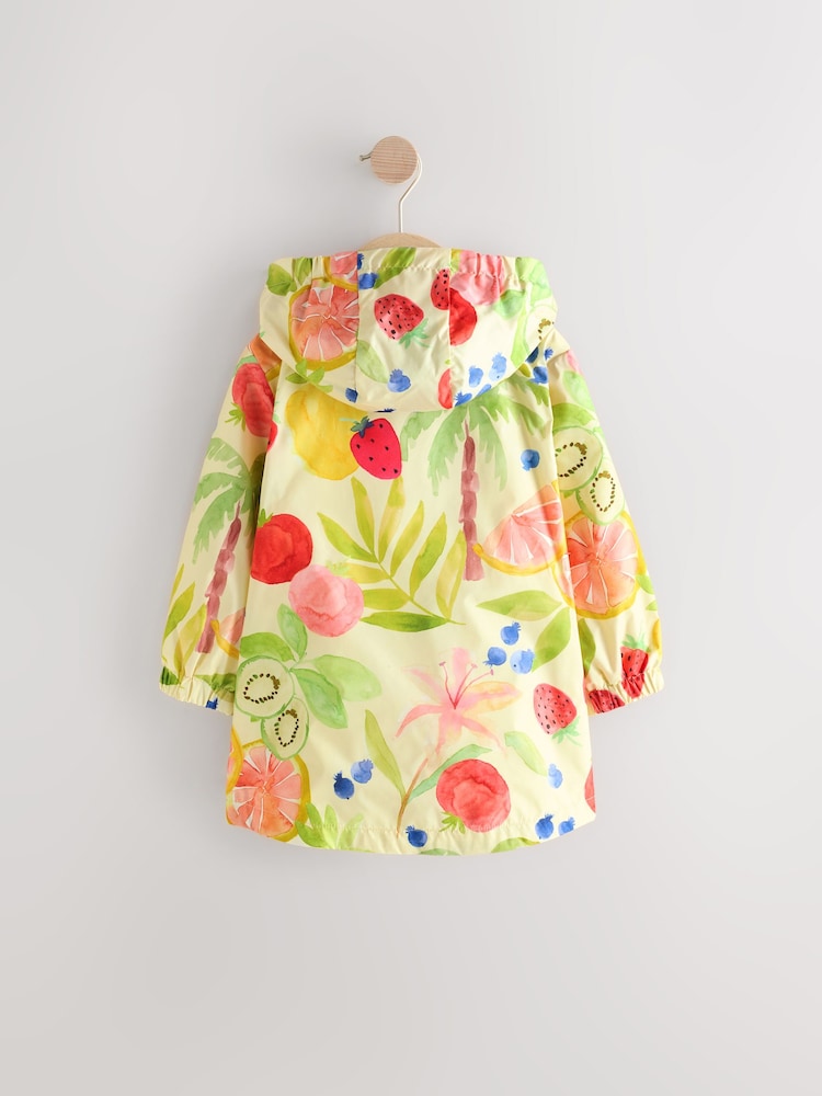 Yellow Fruit Shower Resistant Cagoule Jacket (3mths-7yrs) - Image 6 of 7