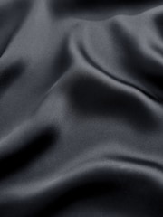 Black Satin Midi Skirt - Image 4 of 4