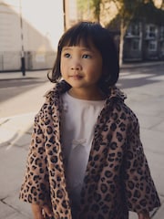 Animal Print Shower Resistant AOP Coat (3mths-7yrs) - Image 5 of 10