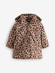 Animal Print Shower Resistant AOP Coat (3mths-7yrs) - Image 6 of 10