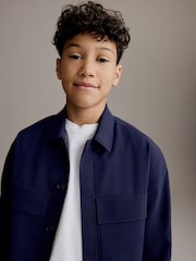 Navy Smart Shacket (3-16yrs) - Image 4 of 7