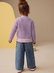 Purple Cat Pocket Cardigan (3mths-7yrs) - Image 2 of 8