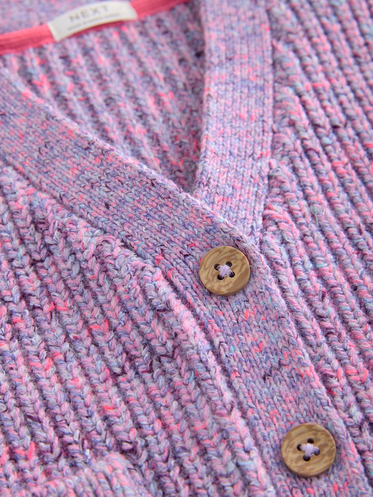 Purple Cat Pocket Cardigan (3mths-7yrs) - Image 8 of 8
