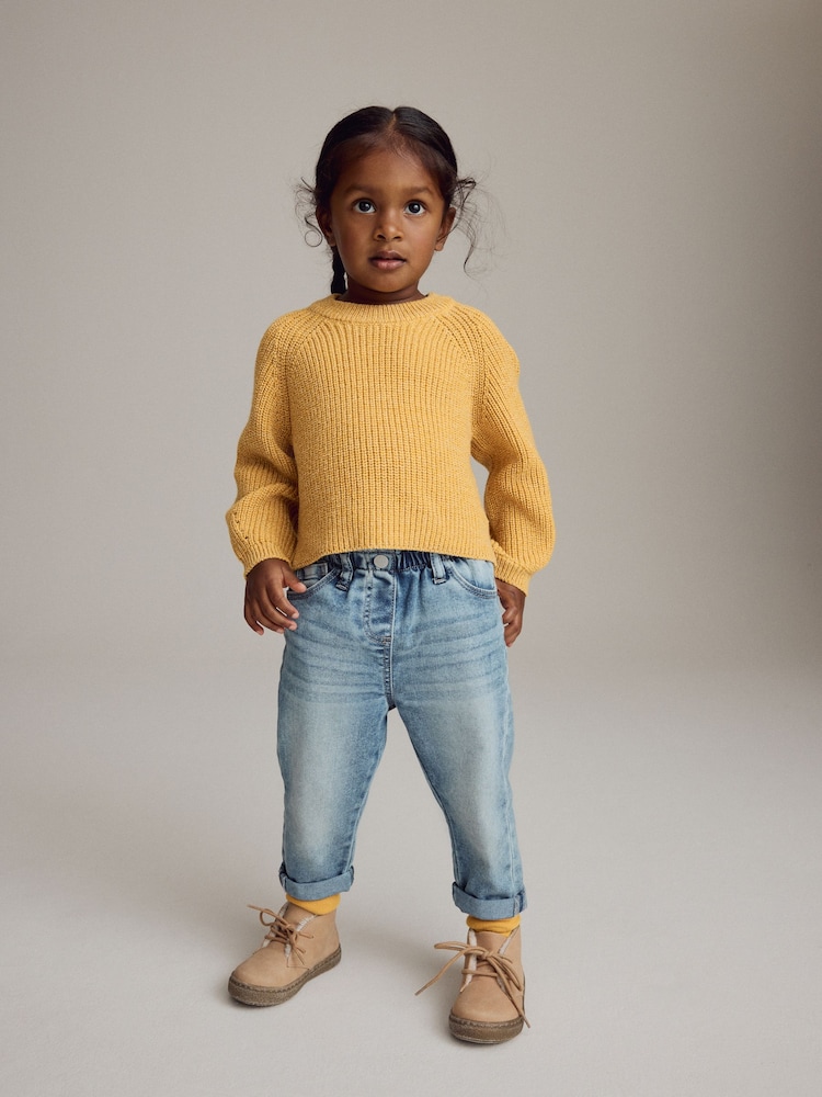 Gelb - Strickpullover (3 Monate bis 7 Jahre) - Bild 2 von 4 Gelb - Strickpullover (3 Monate bis 7 Jahre) - Bild 2 von 4
