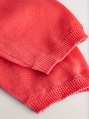 Red Pleated Sleeve Cardigan (3mths-10yrs) - Image 7 of 8