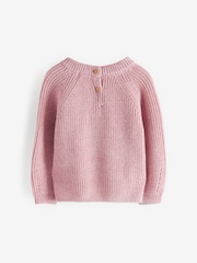 Pink Knitted Jumper (3mths-7yrs) - Image 6 of 8