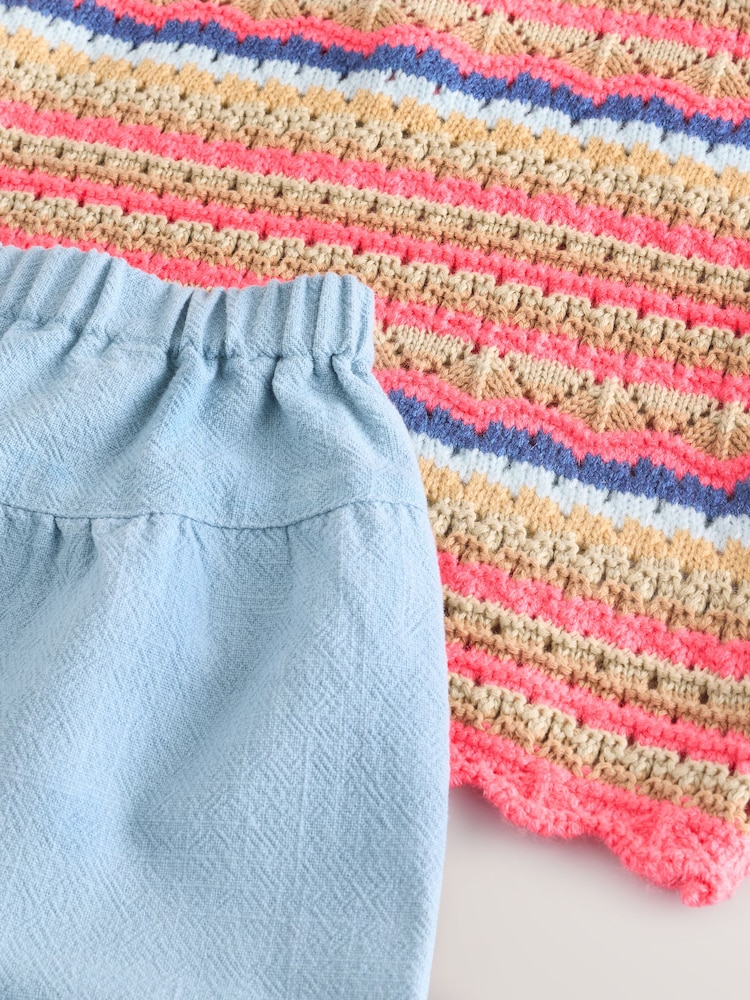 Multi - Ensemble pull et pantalon à coutures (3mois7ans) - Image 7 of 8