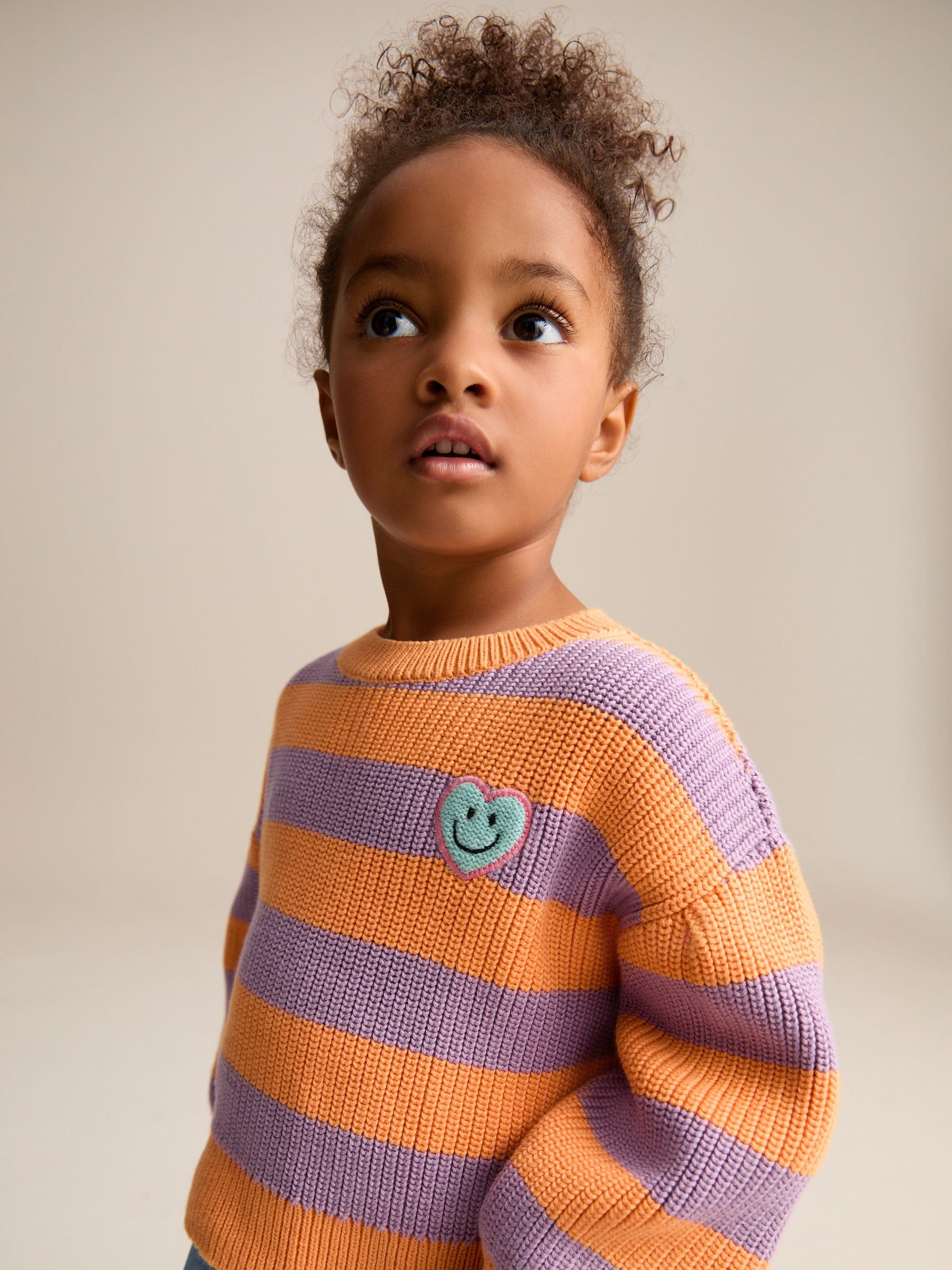 Buy Orange 100% Cotton Jumper and Skirt Set (3mths-7yrs