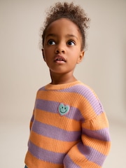 Orange 100% Cotton Jumper and Skirt Set (3mths-7yrs) - Image 3 of 8