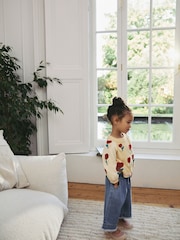 Yellow 100% Cotton Jumper and Trousers Set (3mths-7yrs) - Image 2 of 9