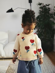 Yellow 100% Cotton Jumper and Trousers Set (3mths-7yrs) - Image 4 of 9