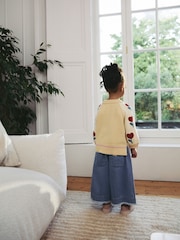 Yellow 100% Cotton Jumper and Trousers Set (3mths-7yrs) - Image 6 of 9