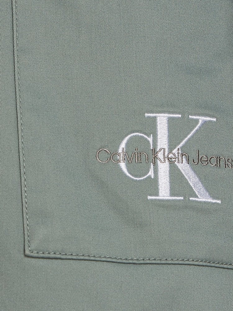 Calvin Klein Green Clean Utility Shirt - Image 3 of 3