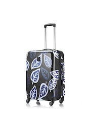 Tripp Blue Medium Bold Leaf Hard 4 Wheel 66cm Suitcase - Image 2 of 4