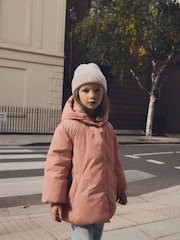 Pink Rust Shower Resistant Padded Coat (3-16yrs) - Image 1 of 10