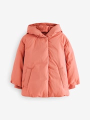 Pink Rust Shower Resistant Padded Coat (3-16yrs) - Image 6 of 10