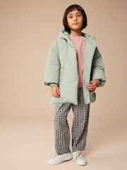 Sage Green Shower Resistant Padded Coat (3-16yrs) - Image 2 of 9