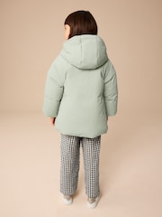 Sage Green Shower Resistant Padded Coat (3-16yrs) - Image 3 of 9