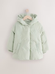 Sage Green Shower Resistant Padded Coat (3-16yrs) - Image 5 of 9