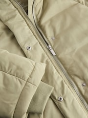 Sage Green Shower Resistant Padded Coat (3-16yrs) - Image 10 of 11