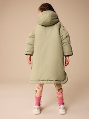 Sage Green Shower Resistant Padded Coat (3-16yrs) - Image 3 of 11