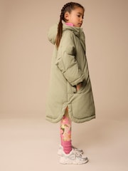 Sage Green Shower Resistant Padded Coat (3-16yrs) - Image 4 of 11
