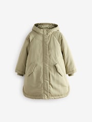 Sage Green Shower Resistant Padded Coat (3-16yrs) - Image 6 of 11