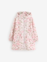 وردي طباعة زهور - Shower Resistant Cagoule Jacket (3-16yrs) - صورة 5 من 10