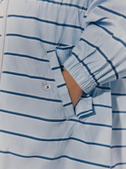 Blue Stripe Shower Resistant Cagoule Jacket (3-16yrs) - Image 4 of 4