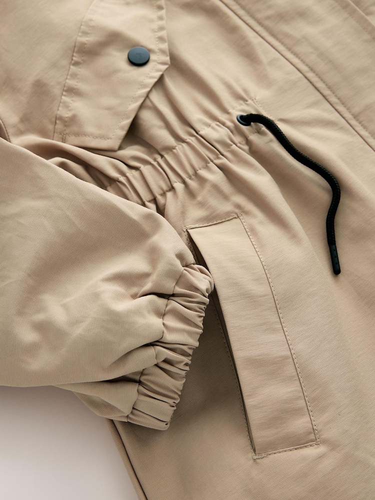 Stone Shower Resistant Waisted Cagoule Jacket (4-12yrs) - Image 10 of 14