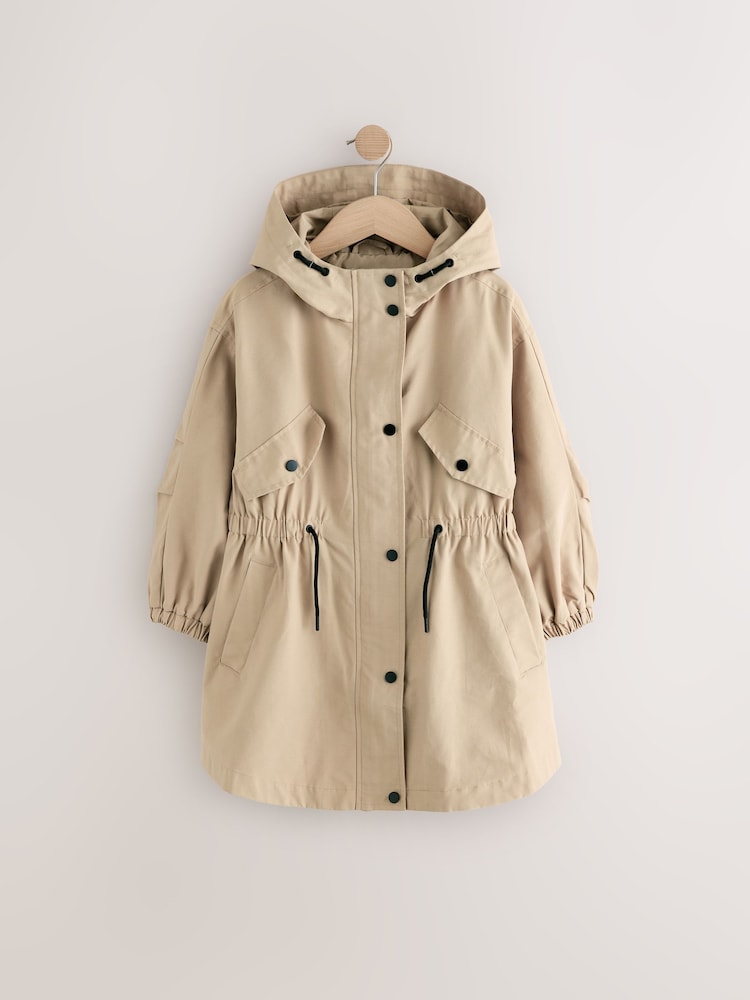 Stone Shower Resistant Waisted Cagoule Jacket (4-12yrs) - Image 6 of 14