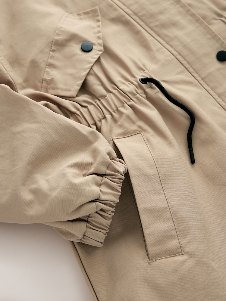 Stone Shower Resistant Waisted Cagoule Jacket (4-12yrs) - Image 8 of 14