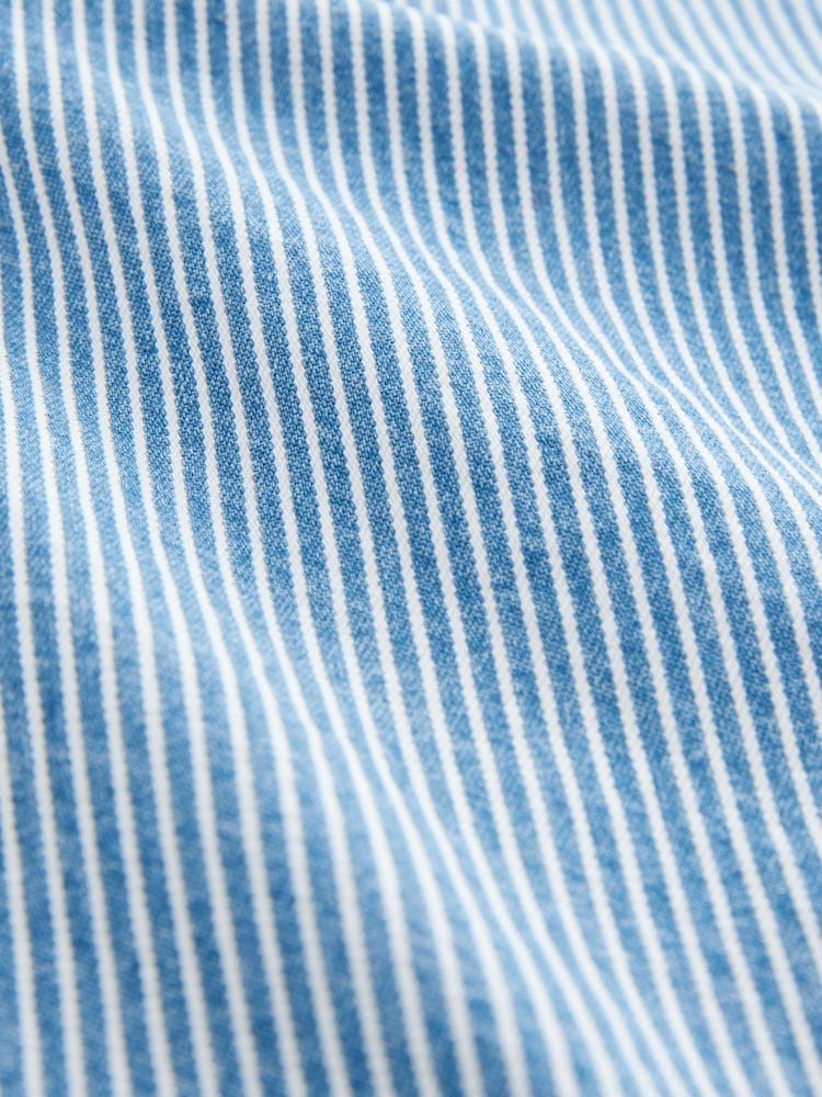 Gestreift, Blau - Denim-Shacket (3–16J .) - Bild 9 von 9 Gestreift, Blau - Denim-Shacket (3–16J .) - Bild 9 von 9