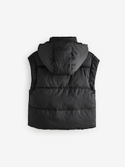 Black Oversize Gilet (3-16yrs) - Image 7 of 11