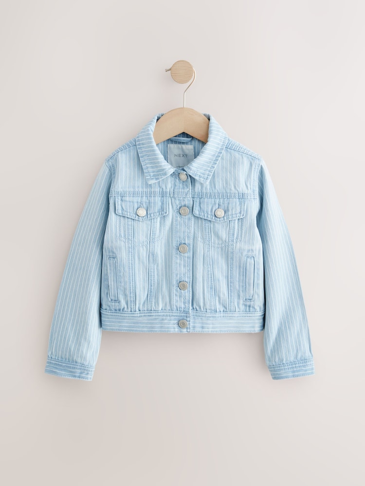 Bleu à rayures - Veste Western % 100 (3à16 ) - Image 5 of 9
