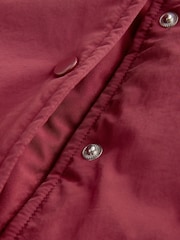 Burg/White Shower Resistant Varsity Bomber Jacket (3-16yrs) - Image 15 of 16