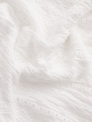 White Broderie Holiday Shorts - Image 7 of 8