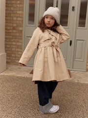 Stone Shower Resistant Skirted Trench Coat (3-16yrs) - Image 1 of 9