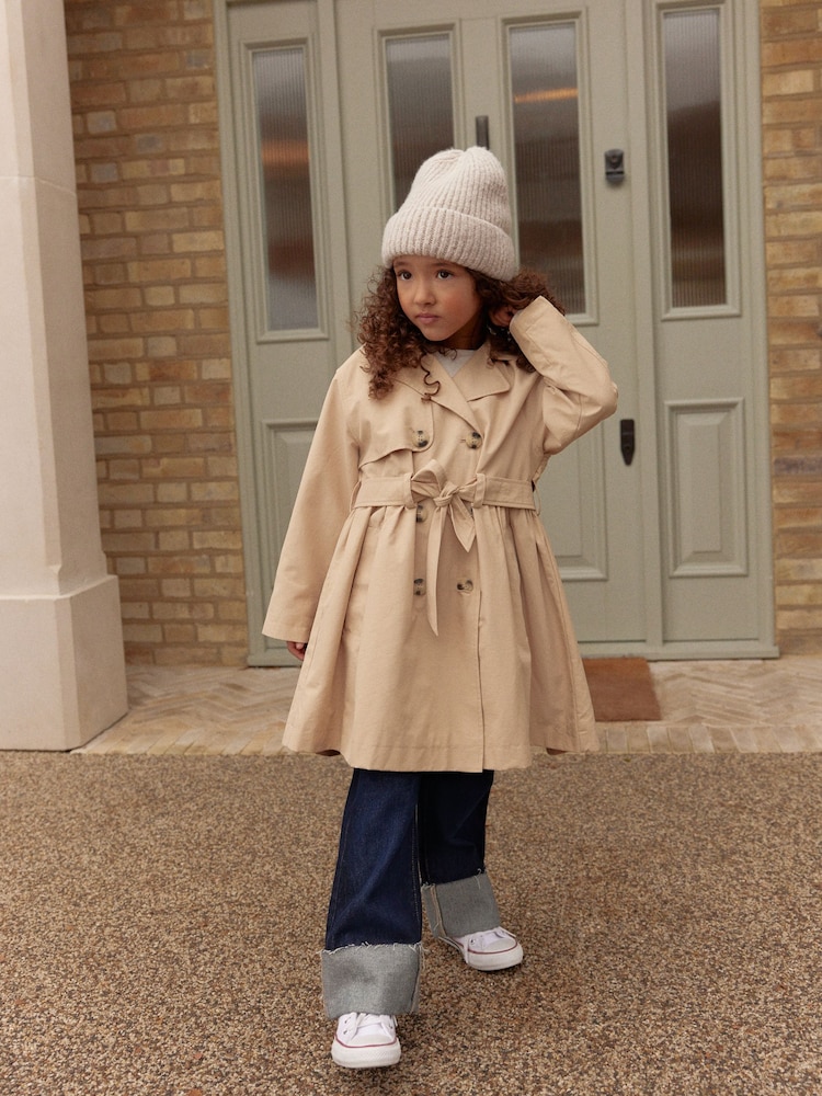 Stone Shower Resistant Skirted Trench Coat (3-16yrs) - Image 2 of 9
