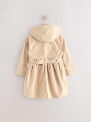 Stone Shower Resistant Skirted Trench Coat (3-16yrs) - Image 6 of 9