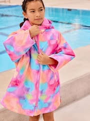 Pink Waterproof Changing Robe (3-16yrs) - Image 1 of 12
