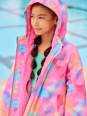 Pink Waterproof Changing Robe (3-16yrs) - Image 3 of 12